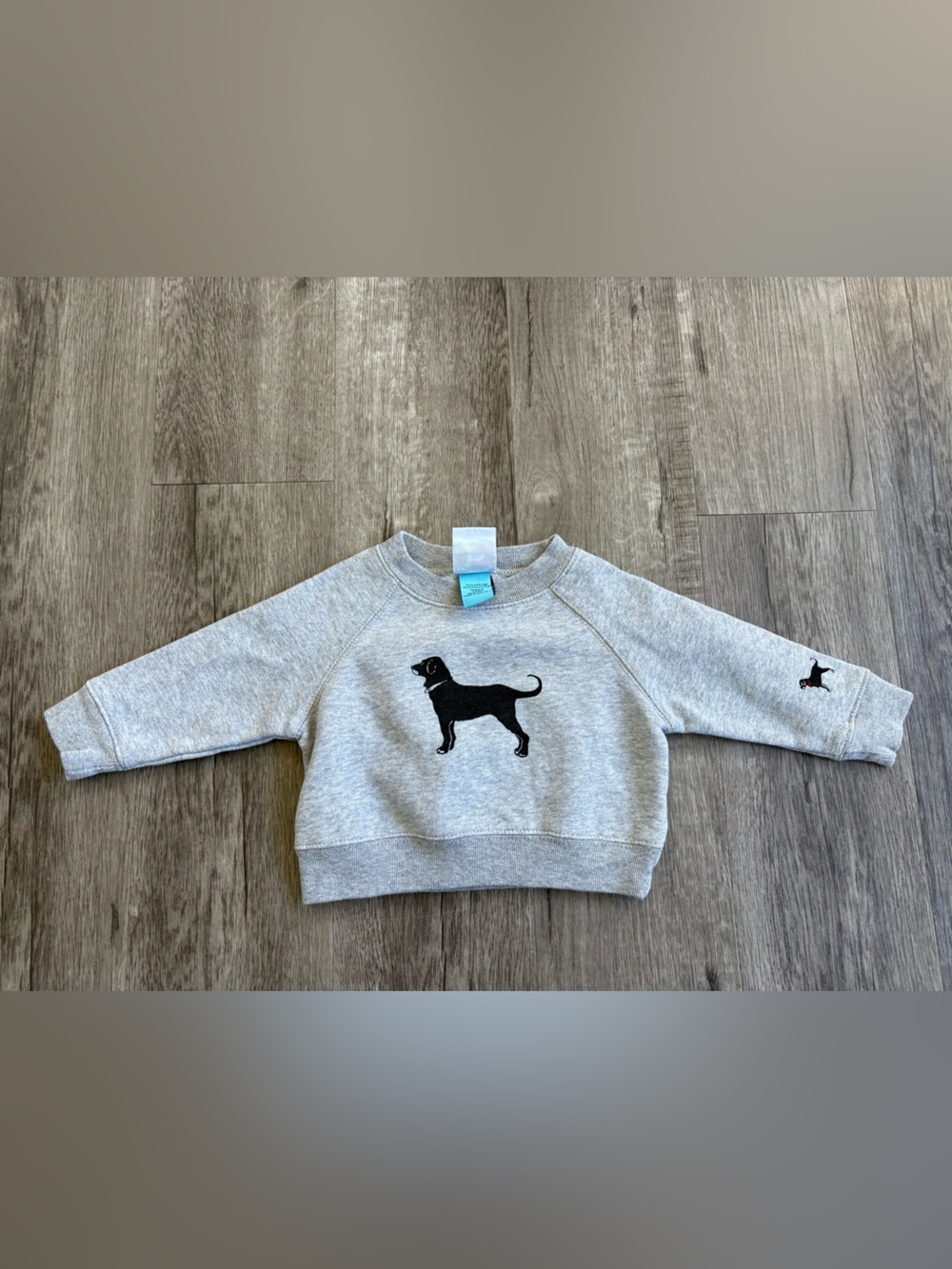 Baby The Black Dog Sweater 0-6M